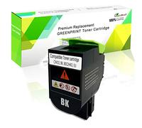 GREENPRINT Cartucho de Tóner Compatible CX410 CX510 Negro Alta Capacidad 4000 Páginas BK, 3000 Páginas CMY para Impresoras Lexmark CX410de CX510de CX410dte CX410e CX510dthe CX510dhe