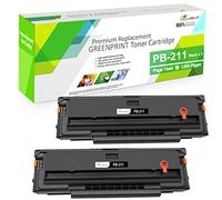 GREENPRINT Cartucho de tóner compatible PB-211 PB211 PB 211 PB-211EV PB211EV PB 211EV 1600 páginas 2 negro para P2200 P2500W P2502W M6500NW M6550NW M6600NW M6552W NW M66 Impresora 02NW