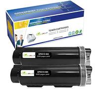GREENPRINT Cartuchos de Tóner Compatibles 6510 6515【Extra Alto Rendimiento】 5500 Páginas 2 Negro para Xerox Phaser 6510n 6510dn 6510dni 6510dnm WorkCentre 6515n 6515dn 6515dni 6515dnm Impresora