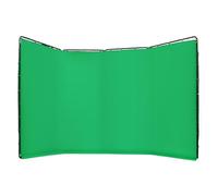 Greenscreen - Sistema de fondo plegable para pantalla verde, con bolsa de transporte, gran fondo de estudio para fotos de pasaporte, fácil montaje