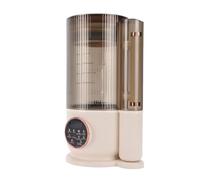 Greensen 1.5L Fabricante de Leche de Frutos Secos, 12 Cuchillas de Acero Inoxidable Pantalla LCD Táctil con Inicio Retrasado Hervir Mantener Caliente, para Soja Almendra Avena Arroz (Enchufe europeo