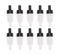 Greensen 10Pcs Válvula de Retención de Bomba de Aire, Accesorio de Bomba de Oxígeno para Acuario con Diseño de Émbolo para Junta de Tubo de Bomba de Aire, Pecera
