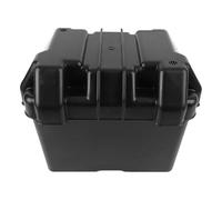 Greensen 12V Caja de Batería, para Caja de Batería Automotriz y Marina Caja de Almacenamiento de Batería para RV Material ABS Resistente Diseño Mejorado a Prueba de Impactos para