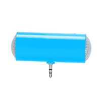 Greensen 3.5mm Mini Altavoz, Altavoz Inalámbrico Portátil con Jack de Audio de 3.5mm para Teléfonos Inteligentes Tabletas Laptops PC MP3 MP4 Sonido Claro Diseño Compacto (Blue)