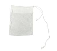 Greensen 500 PCS Bolsitas de Té con Cordón, Bolsitas Infusoras de Tela No Tejida para Té de Hoja Suelta, Hierbas de Medicina China, Café, Especias