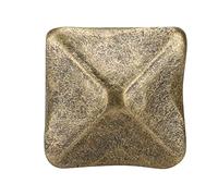 Greensen 50Pcs Clavos Tapiceros Retro Cian Bronce Hierro Accesorios Manualidades Suministros Cuero Herrajes (Longitud lateral 14 mm * longitud total 20 mm)