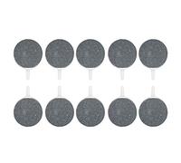 Greensen 6 Piezas de Piedra de Burbujas, Piedra de Aire Disco de Gas para Acuario Pecera con Buena Difusión de Aire Material de Duradero Placa de Oxígeno Bomba