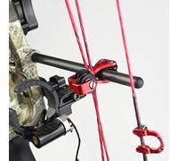 Greensen Aleación de Aluminio de Vida Larga -Arqueros de Bogen, Gafas de Cable con Baja Fricción para Disparos Tranquilos, Adecuado para Arcos Compuestos (Rojo)