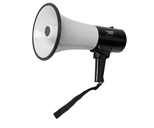 Greensen Altavoz Portátil Megáfono 40 W, Batería de Litio Recargable para Amplificación al Aire Libre, Grabación y Reproducción de Mensajes - Altavoz Exterior con Altavoz Potente y Diseño Compacto