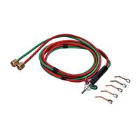Greensen Antorcha de Soldadura de Oxígeno para Joyería, Pistola de | Construcción de Metal de Calidad, Herramienta Duradera de Soldadura de Oro Plateado, Puntas de Varios Tamaños Incluidas,
