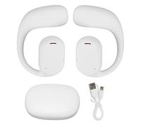 Greensen Auriculares Traductores Inalámbricos con Reconocimiento de Voz en Tiempo Real, Soporte para 40+ Idiomas, Batería de 30h, Ideal para Estudiantes, Viajes y Aprendizaje del Español (Blanco)