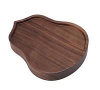 Greensen Bandeja para Servir té, Bandeja de té de Madera de Estilo Chino, Bandeja de Ceremonia de té Pequeña para la Oficina de la Casa de té y en Casa 12.5 X 10 Cm