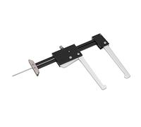 Greensen Calibrador de Profundidad del Disco de Freno, Aleación de Aluminio, Herramienta de Medición de 0-60 Mm para Mecánicos de Automóviles y Entusiastas del Bricolaje