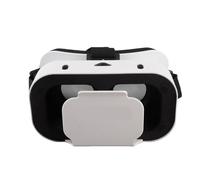 Greensen Casco VR 3D, Lentes Panorámicas HD de 360°, Distancia Pupilar Ajustable 58.5-70.5 Mm, para Teléfonos de 4.7-6.53 Pulgadas