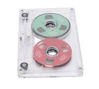 Greensen Cassette Tape, 50 Minutes Metal Reel Recording Tape with Transparent and Recording Paper, for Music in Punk Rock Indie Hip Hop