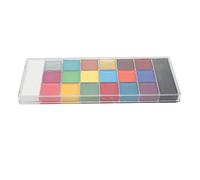 Greensen Conjunto de Aceite de Pintura para Carrocería de Cara Brillante de 20 Colores, Pintura sin Cara para Maquillaje de Espectáculos