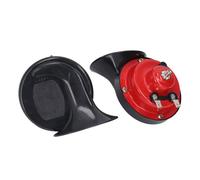 Greensen DC 12v Air Air Snail Corner, 130dB Kit de Bocina de Vehículo a Prueba de Agua Súper Fuerte para Motocicleta de Camión ATV RV SUV MPV con Caparazón de Aleación de Metal ABS