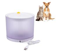 Greensen Dispensador Automático de Agua para Mascotas, Fuente de Agua para Gatos 1.8L de Gran Capacidad Súper Silencioso con Alimentación USB para Gatos, Perros y Mascotas pequeñas.