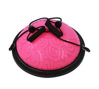 Greensen Entrenador de Media Pelota de Equilibrio a Prueba de Explosiones, Material de PVC, Mejora el Equilibrio, la Estabilidad y el Entrenamiento de Resistencia, Ideal para Gimnasio en Casa y (PINK)