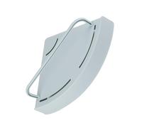 Greensen Estante de Esquina para Ducha de Baño, Estante de Pared de Gran Capacidad con Diseño Hueco para Drenaje Rápido, Almacenamiento Que Ahorra Espacio para Cocina, Baño del Hogar (Cuadrado Azul