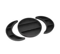 Greensen Estante de Fase de Luna Minimalista Madera Luna único para Salvar el Espacio para Plantas en Macetas Fotos la Familia Collections, 3pc Set la Fase Decoración Pared, Ideal una Pequeña Vida