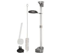 Greensen Fishtank Plato de Tubo de Alimentación, Acuario Plato de Alimentación con Embudo de Diámetro Grande 2 Métodos de Alimentación Limpio e Higiénico para Peces y Camarones
