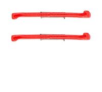 Greensen Guardias de Patinaje Universal con Primavera Ajustable para Hockey sobre Hielo Skate Vanewing Cubre 7 Colores (Rojo #02)