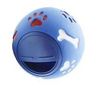 Greensen Hueso de Juguete para Mascotas con Apertura Ajustable, Pelota de Rompecabezas para Perros con Diseño de Hueso y Patita en Colores Brillantes, Alimentador Lento (S 7,5 cm/3,0 Pulgadas de