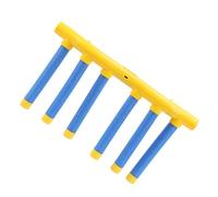 Greensen Juego de Palos de Captura, Juguete de Palos de Caída de Entrenamiento de Reactividad EVA de Plástico con 3 Velocidades Ajustables, Control Remoto, 6, para Juegos en Interiores y Exteriores