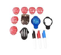 Greensen Kit de Alineación de Marcadores de Pelota de Golf con 3 Patrones para una Fácil Marca - Mejora Tus Habilidades de Golf - Adecuado para Golfistas de Todos los Nivel (como se Muestra en la