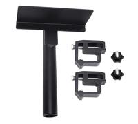 Greensen Kit de Montaje Lateral para Asta de Bandera, Soporte Ajustable con Tornillos y Brackets para Camiones, Pickups y Remolques, Compatible con Astas de 0.8 cm