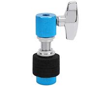 Greensen Kit de Platillos Hi-Hat de Aleación de Aluminio para Batería, Accesorios de Percusión Profesional para Jazz y Estudio, Diseño Ergonómico y Ajuste Preciso (Azul)