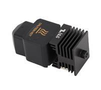 Greensen Kit Hotend para Impresora 3D, Juego de Boquillas de Acero Endurecido con Cobre Chapado con Aleación de Ti y Gel de Silicona, Ajuste Preciso, Fácil Instalación, Kit Completo para Usuarios de