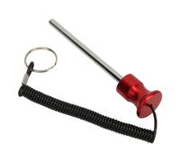 Greensen Máquina DE Aluminio Máquina Perra Perra DE Pin DE Pin ELECCIÓN Fácil DE Usar para el Ejercicio DE Acondicionamiento Físico en Casa o Gimnasio (Rojo)