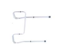 Greensen Marco de Seguridad del Baño de Aluminio de Aluminio para Discapacitados para Discapacitados, Capacidad de Soporte de 100 Kg, Ajustable, Altura de Luz, 1 X Marco
