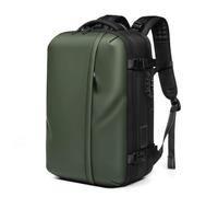 Greensen Mochila de Compresión Al Vacío, Mochila de Viaje Impermeable de Gran Capacidad con Bomba de Vacío USB Incorporada y Candado de Combinación para Viajes de Negocios y Vacaciones (DE Verde)