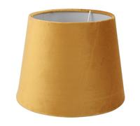 Greensen Pantalla de Terciopelo Cónica Cubierta de Lámpara de Tela Hecha a Mano para Bombillas E14 E27 16,5 X 21,5 X 16 Cm Pantalla de Repuesto Suave Fácil de Instalar para Sala de Estar Dormitorio