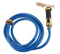 Greensen Plomería de Gas Soplete, Kit de Soldadura de Propano Herramienta para Soldadura Fuerte con Encendido Electrónico Llama Ajustable hasta 1000℃ para Soldadura Fabricación de