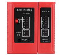 Greensen Probador de Cables de Red, Tecnología de Escaneo Automático, Probador Portátil de Ethernet y LAN Desmontable para Cables RJ45 RJ11, Ideal para Uso Doméstico y Profesional