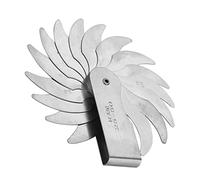 Greensen Radio de Acero Inoxidable, Herramienta de Medición de Precisión con Hojas Claramente Marcadas y Amplio Rango de Medición para Maquinistas y Fabricantes de Herramientas Troqueles (R25-50MM)