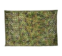 Greensen Red de Camuflaje Militar, 3 x 5 m, Verde, Protección Visual, Diseño Militar, para Camping y Exterior