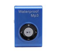 Greensen Reproductor MP3 Impermeable IPX8, para Natación 8GB de Memoria con para Gafas Sonido sin Pérdidas bajo el Agua Reproductor de Música para Surf Deportes de Buceo Auriculares (Blue)