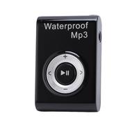 Greensen Reproductor MP3 Impermeable IPX8, para Natación 8GB de Memoria con para Gafas Sonido sin Pérdidas bajo el Agua Reproductor de Música para Surf Deportes de Buceo Auriculares (Black)