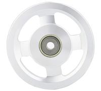 Greensen Rueda de Polea de Gimnasio Aleación Aluminio, Polea Cable Alto Rendimiento con una Operación Suave y Eficiente para la Máquina Extracción LAT, Actualización del Equipo Fitness (Diámetro 115