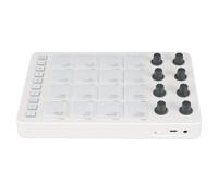 Greensen SMC PAD Controlador MIDI, Controlador de Pads de Batería Controlador MIDI con 16 Pads Retroiluminados RGB 8 Knobs Asignables para Live FL Studio Cubase Logic Pro