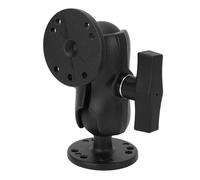 Greensen Soporte de Doble Bola de 1.5 Pulgadas, Montaje de Doble Toma Robusto con Dos Platos Redondos para Tablet, Buscador de Peces, Camión