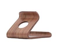 Greensen Soporte de Madera para Teléfono, Soporte Ergonómico para Tablet con Almohadilla Antideslizante de TPU para Oficina Hogar Viaje (1)
