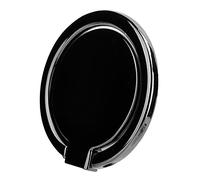 Greensen Soporte de Metal para Teléfono, Agarre Giratorio 360 con Placa Magnética, Soporte Ligero de 12 G para Teléfono Móvil para Uso en Casa, Oficina, Viajes (Negro Brillante)