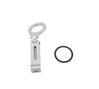 Greensen Soporte Magnético para Teléfono, Soporte Portátil para Teléfono de Viaje con Rotación 360° y Diseño Plegable, Mini de Aleación de Aluminio para Teléfonos de 12 a 16 (Silver)