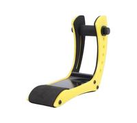 Greensen Soporte para Guitarra Eléctrica, Abrazadera de Acrílico con Almohadillas de Espuma, Ajuste de Altura en 6 Posiciones, de Bloqueo por Enchufe, para Guitarras Eléctricas de (YELLOW)